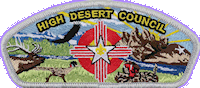 High Desert Council Shoulder Patch High Desert Council Shoulder Patch