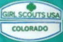 Girl Scouts of Colorado Council Identification Patch Girl Scouts of Colorado Council Identification Patch