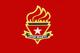 Cuba Jos&eacute; Mart&iacute; Pioneers Flag