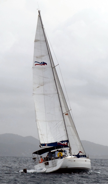 Sailing in the British Virgin Islands Sailing in the British Virgin Islands
