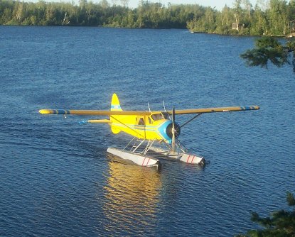 Our Floatplane Taxiing in Our Floatplane Taxiing in